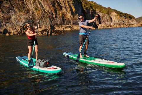Group SUP lesson on the Surf Coast in Victoria