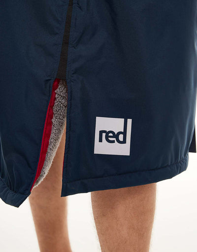 Red Original Long Sleeve Pro Change Robe Evo Navy