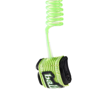 Balin Deluxe Coil leash for body boards with wrist strap