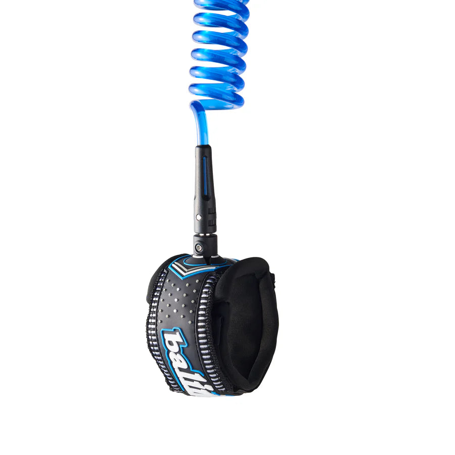 Balin Deluxe Coil leash for body boards with wrist strap