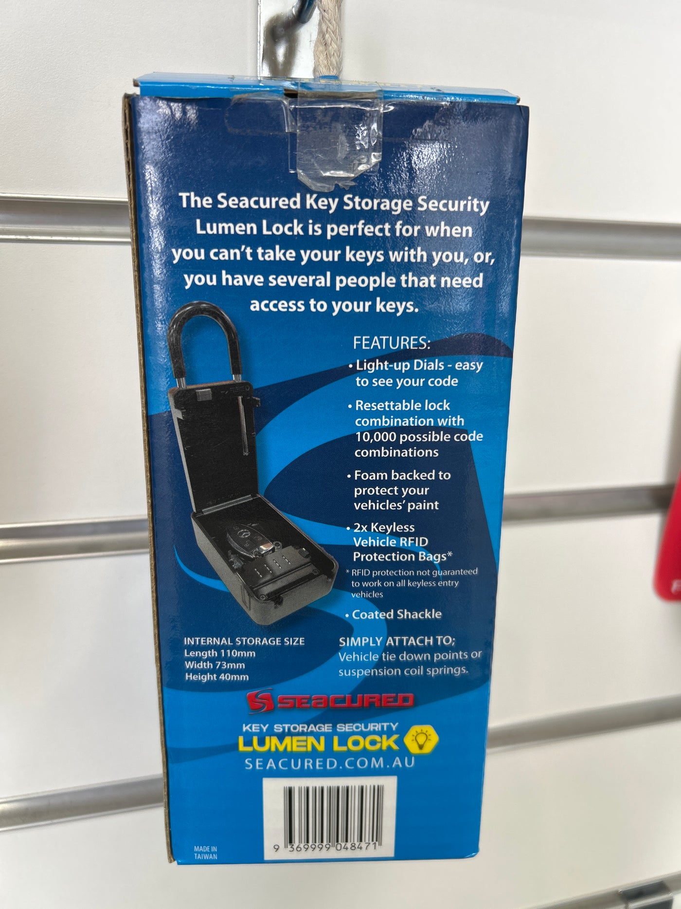 Seacured Key Storage Security Lock