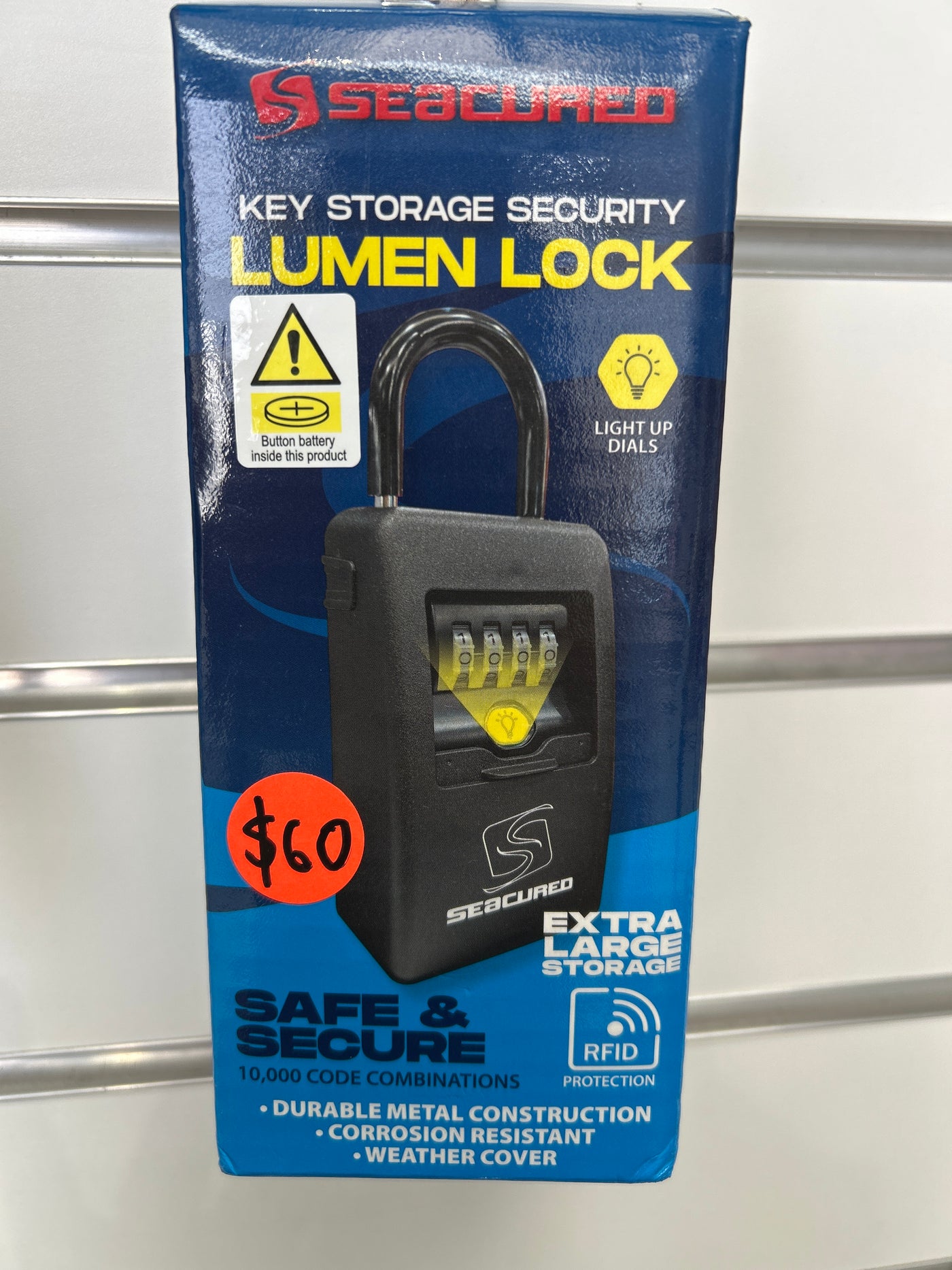 Seacured Key Storage Security Lock