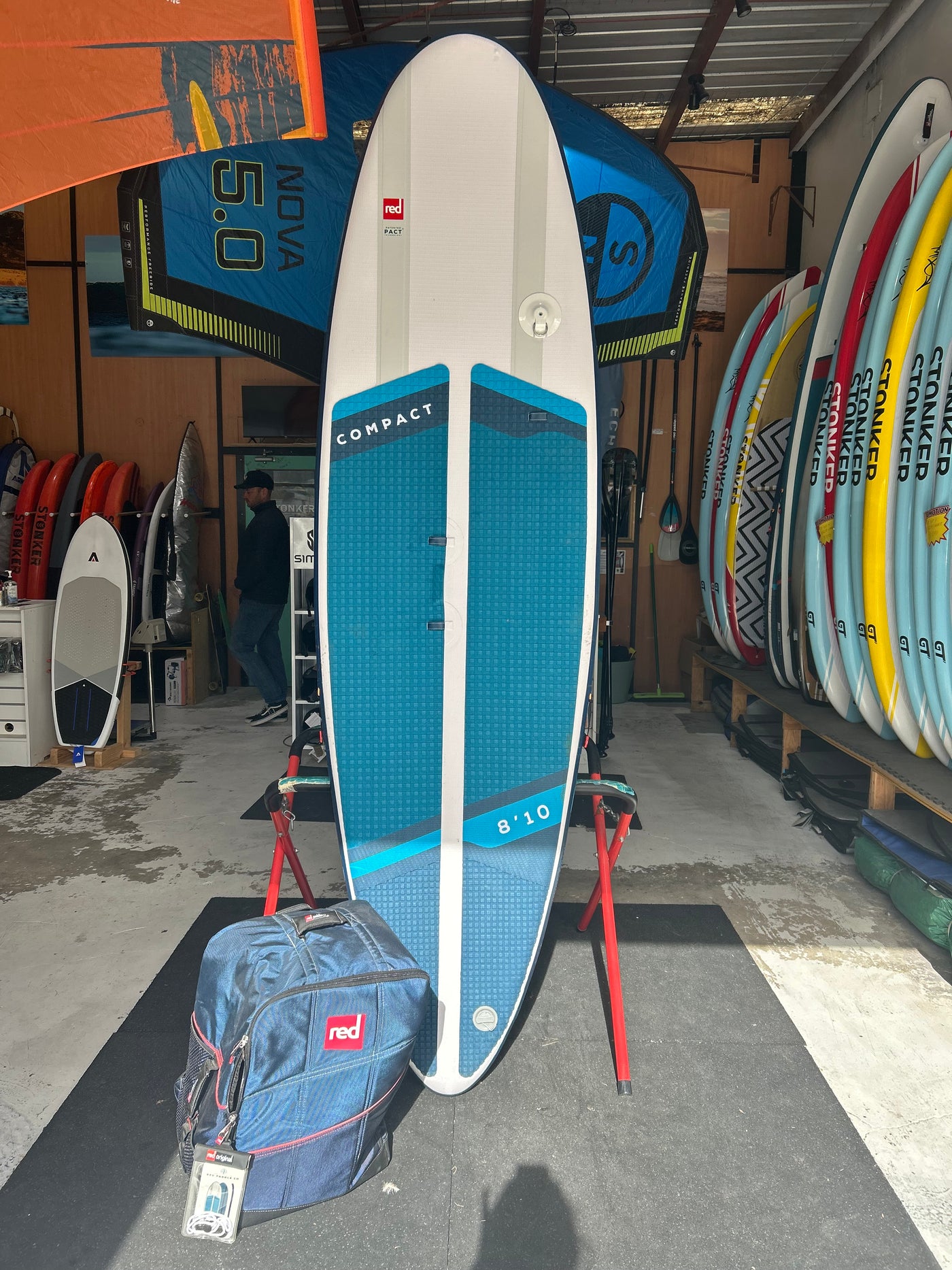 USED - Ex Demo Red Paddle Compact 8’10