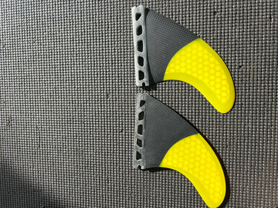 Futures Carbon Twin Fins Homeycomb
