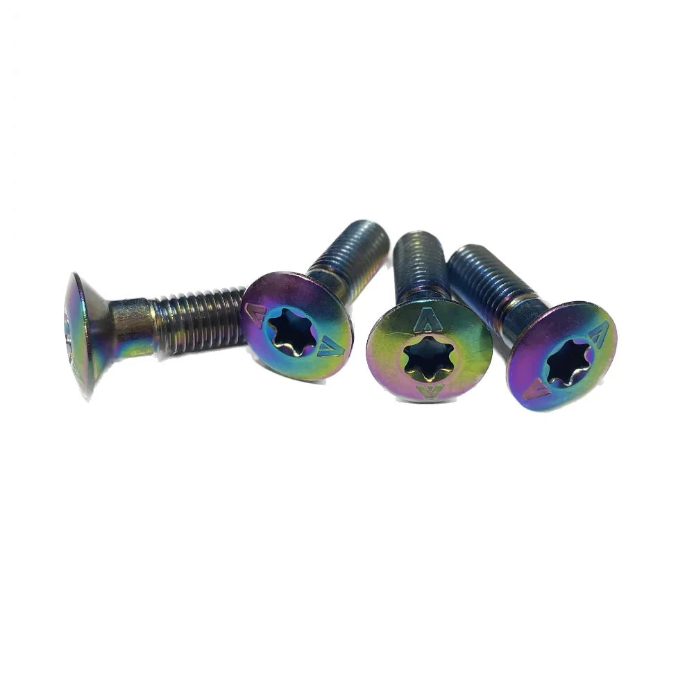 Armstrong Mast Top M7-26mm Stainless/Titanium Rainbow Coating Screws