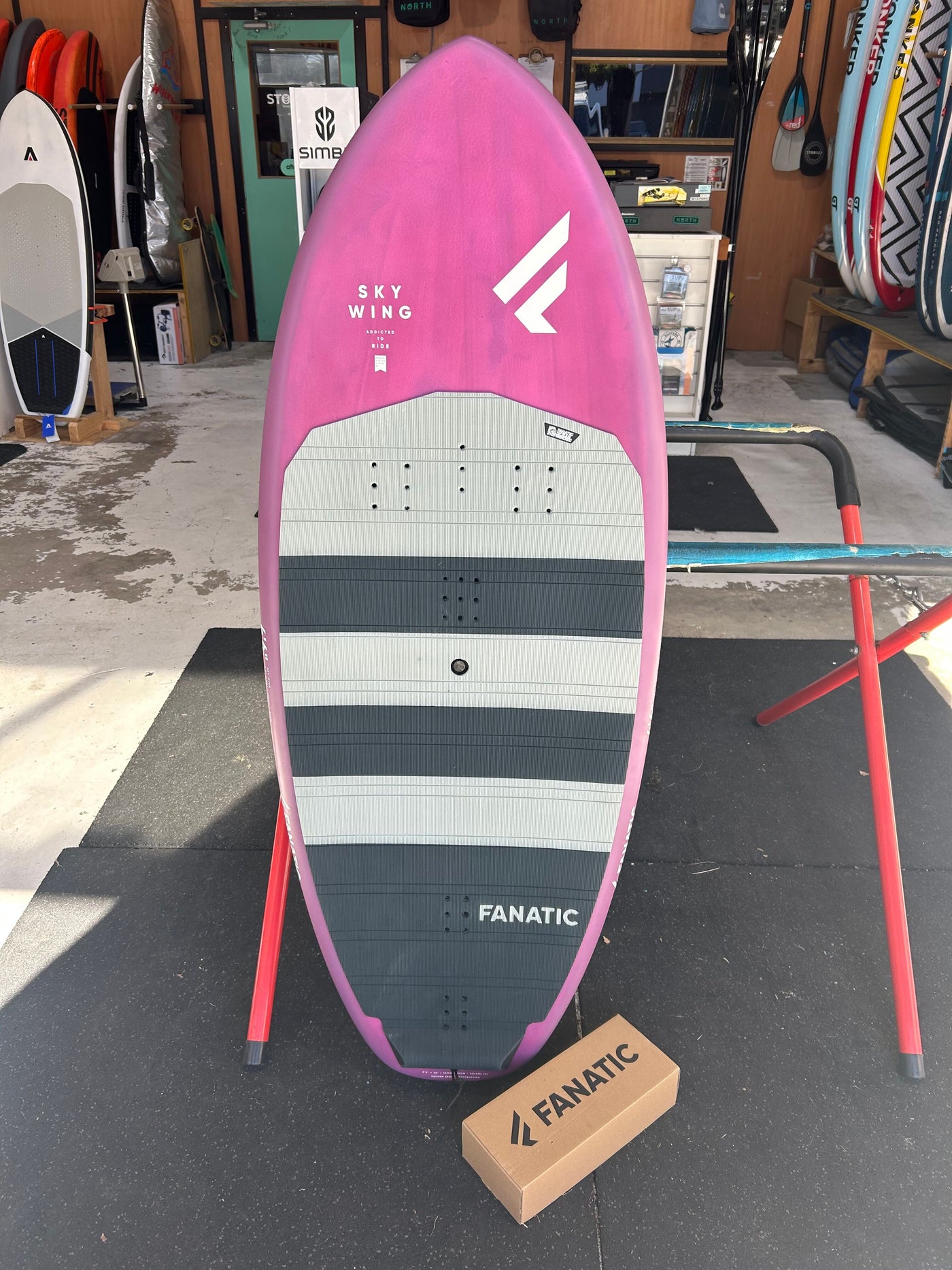 Used - Fanatic Sky Wing prone board 4'6" x 20" @ 37L