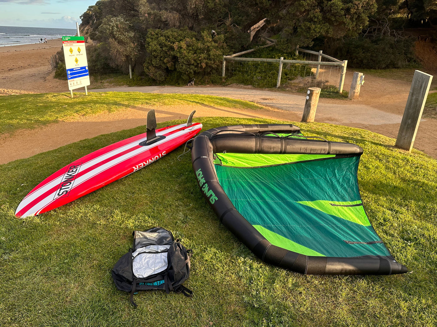 Wing Sup Lessons On The Surf Coast In Victoria