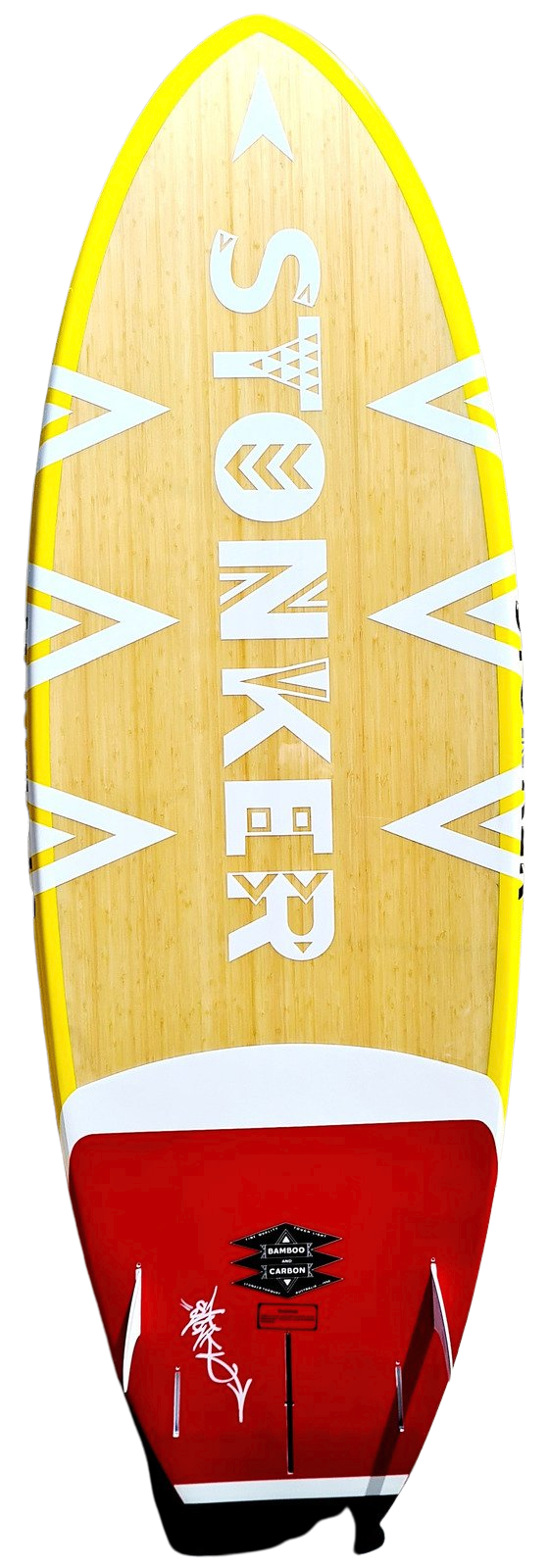 Stonker 9'0" x 32" 147L Bamboo Carbon SUP