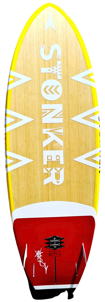 Stonker 9'0" x 32" 147L Bamboo Carbon SUP