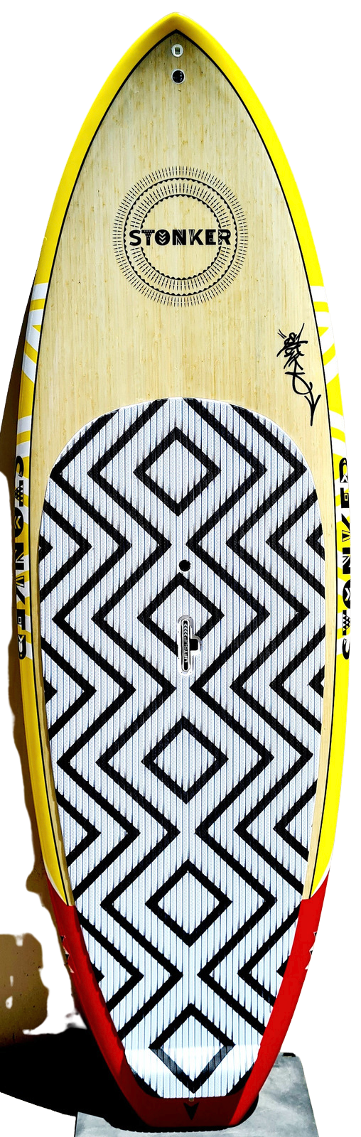 Stonker 8'6" x 32" 127L Bamboo Carbon SUP