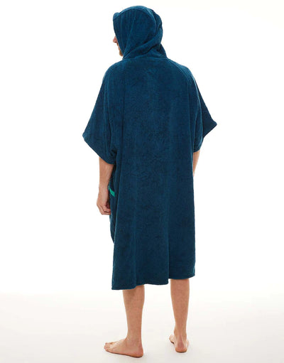 Men's Red Paddle Co Towelling Change Robe - Navy